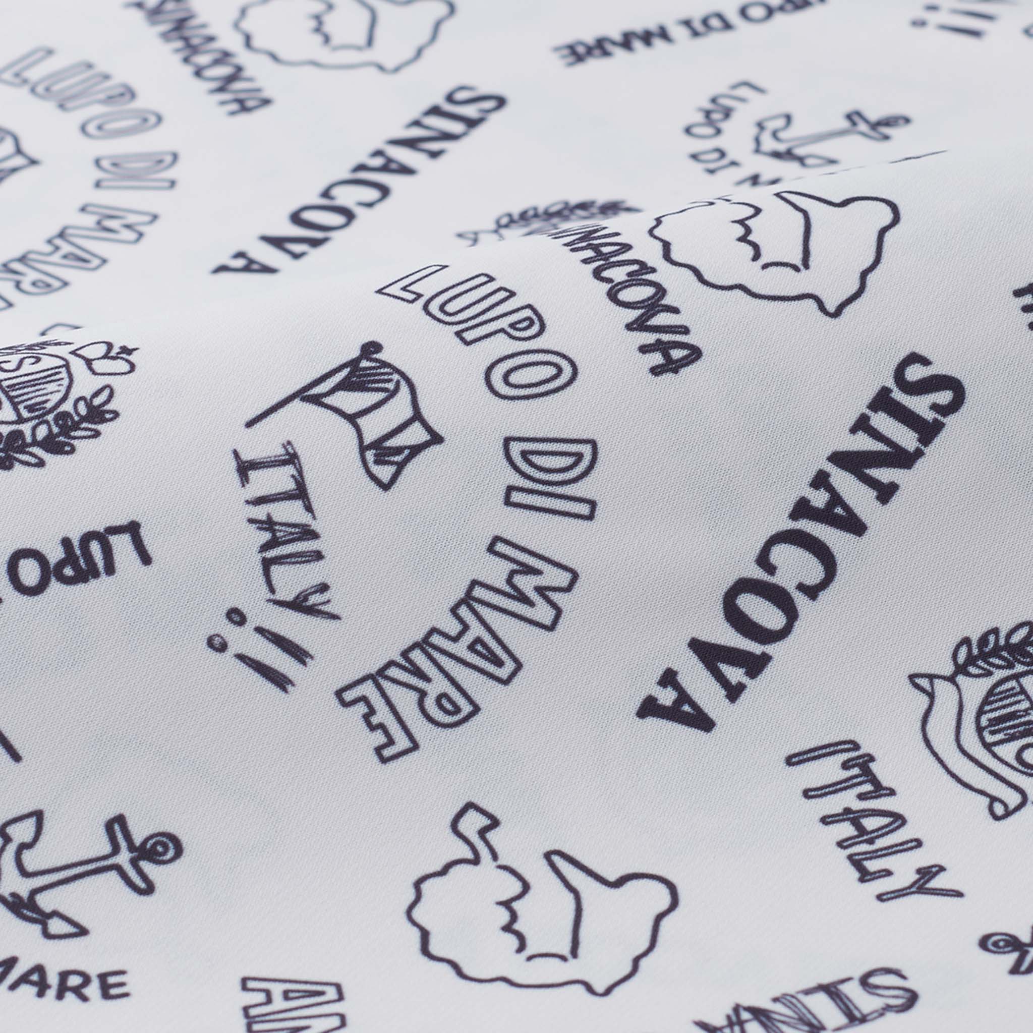 【アウトレット】シナコバ （SINA COVA）総柄半袖ポロシャツ　22150510