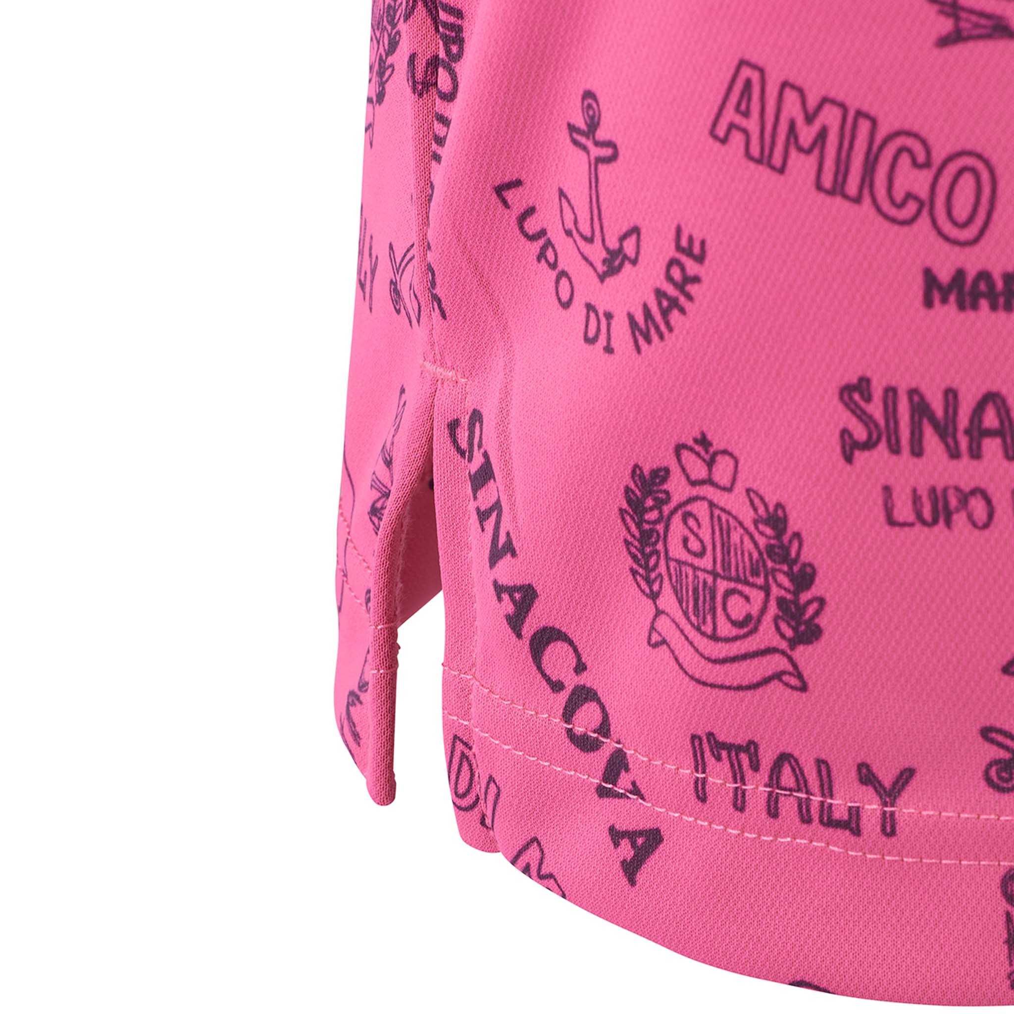 【アウトレット】シナコバ （SINA COVA）総柄半袖ポロシャツ　22150510