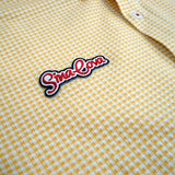 Check pattern short sleeve polo shirt 22150520