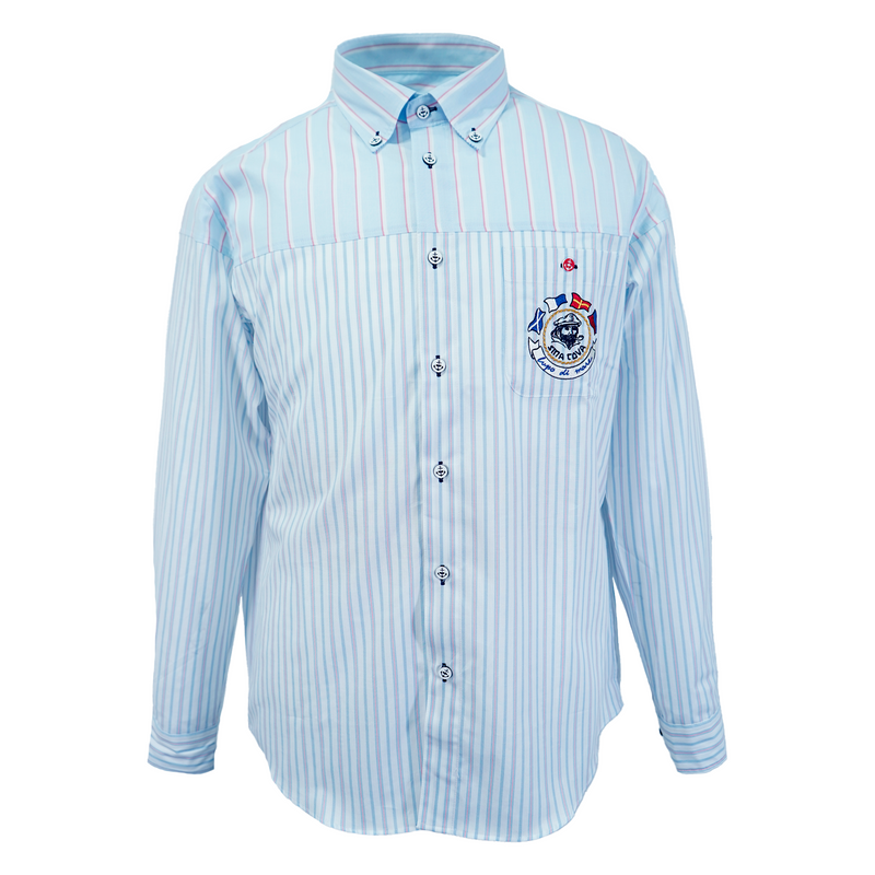 [Official] Shinakoba (Sina COVA) Long -sleeved button down shirt York Switch shirt 23124010