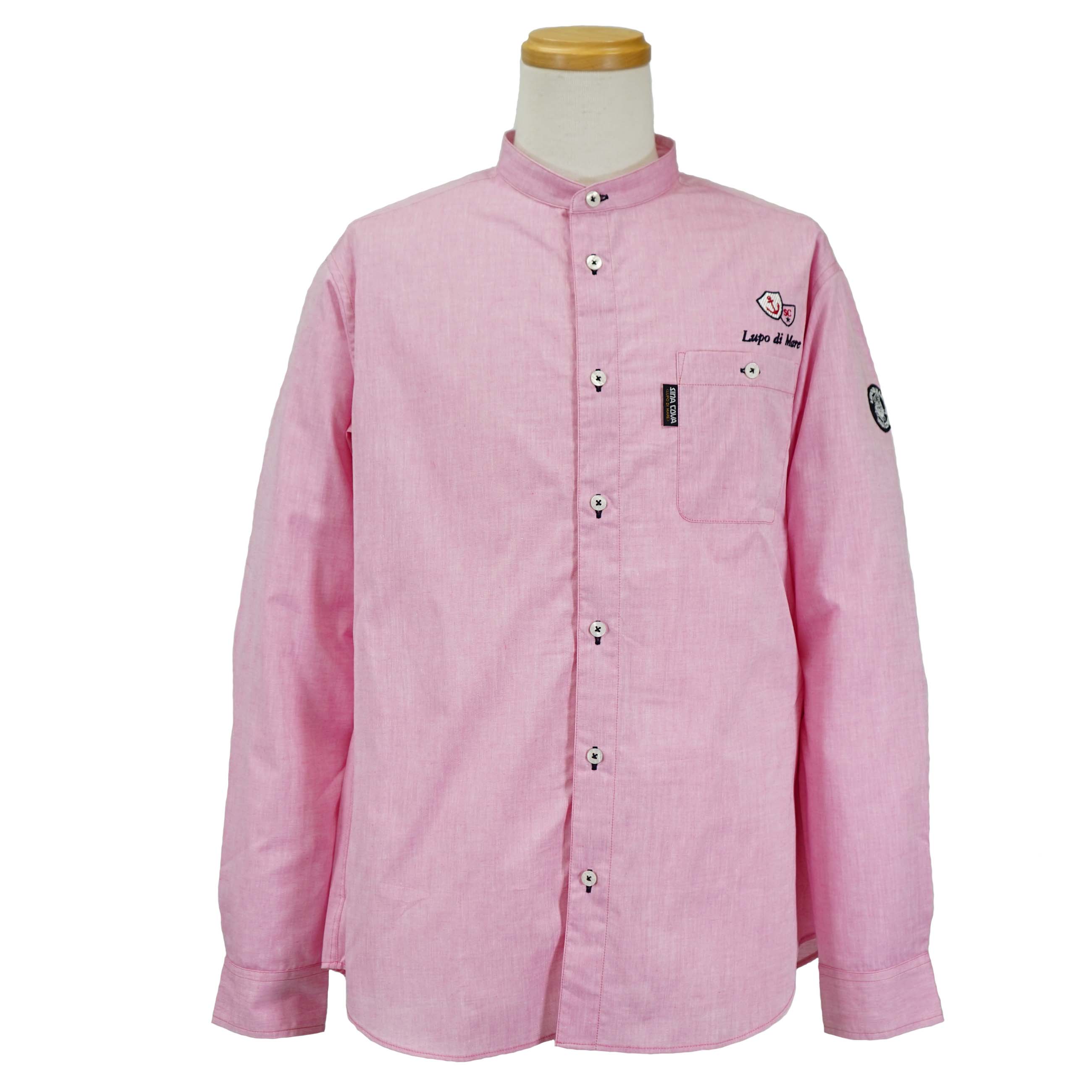 【アウトレット】シナコバ （SINA COVA） バンドカラーシャツ　22124030