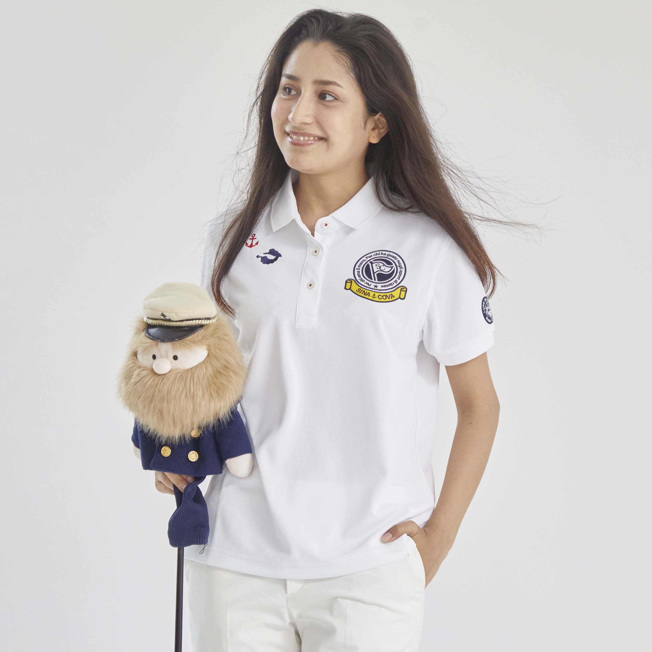 【アウトレット】シナコバ （SINA COVA） レディース 半袖 ポロシャツ 22180573