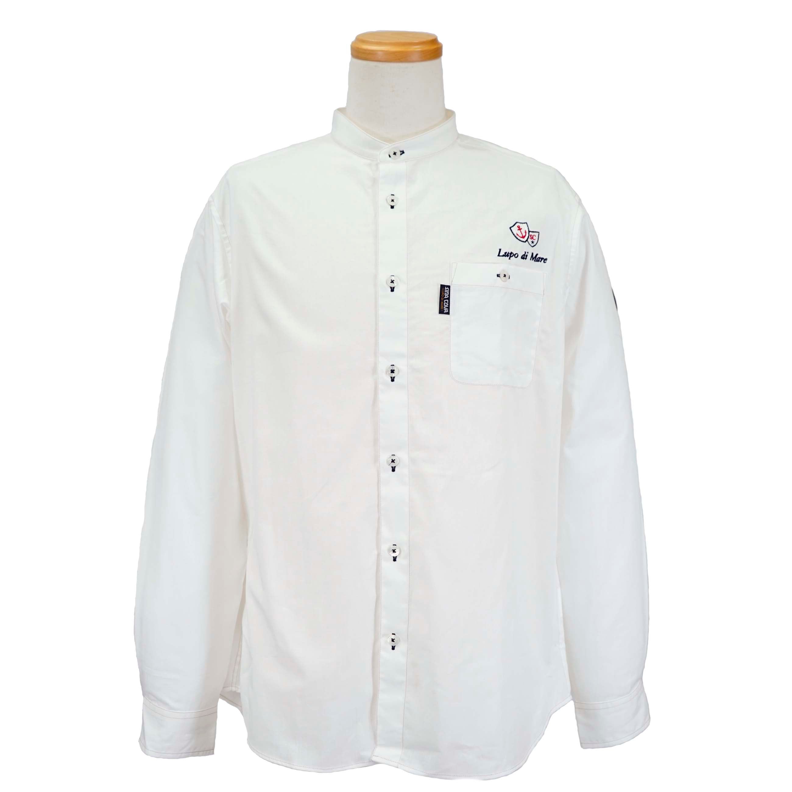 【アウトレット】シナコバ （SINA COVA） バンドカラーシャツ　22124030